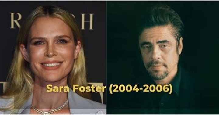 Benicio Del Toro & Sara Foster Dated, Joint Family Tree & History |