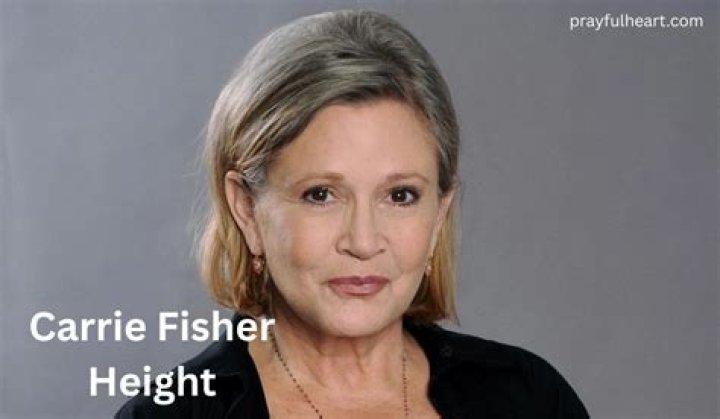 How tall was Carrie Fisher